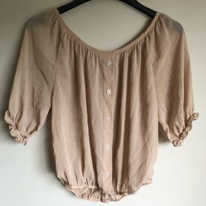 A’Gaci Sheer Blouse